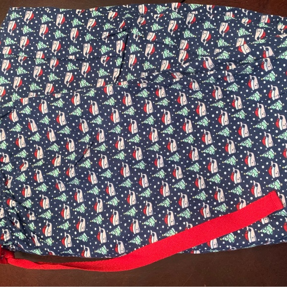 EUC Vineyard Vines Santa Whales Christmas Pajama Pants XXS. (0-2) - Picture 4 of 6